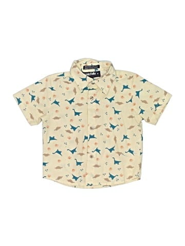 Happy Fella Short Sleeve Button-Down Shirt (view 1)