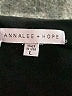 Annalee + Hope Solid Black Jumpsuit Size L - photo 4
