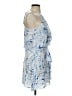 BCBGMAXAZRIA 100% Polyester Tie-dye Blue Casual Dress Size XS - photo 4