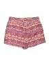 Free People Paisley Burgundy Shorts Size 2 - photo 1