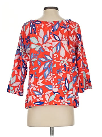 Diane von Furstenberg 3/4 Sleeve Blouse (view 2)