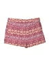 Free People Paisley Burgundy Shorts Size 2 - photo 2