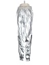 Paco Rabanne 100% Nylon Metallic Silver Casual Pants Size XS - photo 1