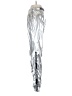 Paco Rabanne 100% Nylon Metallic Silver Casual Pants Size XS - photo 5