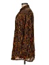 Assorted Brands Print Orange Long Sleeve Button-Down Shirt Size M (estimated) - photo 5