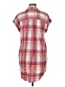 True Craft 100% Cotton Red Short Sleeve Button-Down Shirt Size M - photo 2