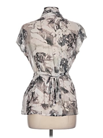 New York & Company Short Sleeve Blouse (view 2)