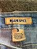 BLUE SPICE Solid Blue Jeans Size 3 - photo 4
