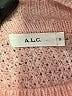 A.L.C. Solid Pink Turtleneck Sweater Size S - photo 7