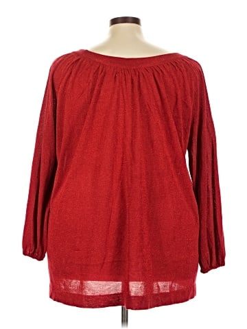 Woman Within Pullover Sweater (view 2)