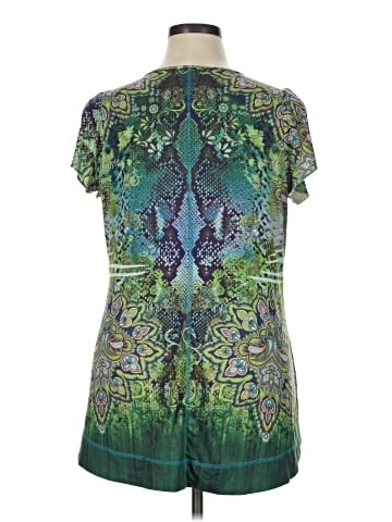 One World Short Sleeve Blouse (view 2)