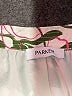 Parker 100% Polyester Tropical Brown Casual Skirt Size 28 waist (estimated) - photo 4