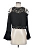 Marciano 100% Polyester Black Long Sleeve Blouse Size XS - photo 1