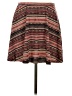Mossimo Supply Co. Chevron-herringbone Red Casual Skirt Size M - photo 1