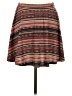 Mossimo Supply Co. Chevron-herringbone Red Casual Skirt Size M - photo 2
