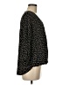West Kei 100% Polyester Black 3/4 Sleeve Blouse Size M - photo 4