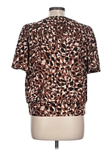 Ann Taylor Factory Short Sleeve Blouse (view 2)