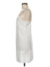 Nicole Miller 100% Polyester Solid White Casual Dress Size 6 - photo 5