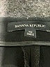 Banana Republic Solid Black Dress Pants Size 10 - photo 7