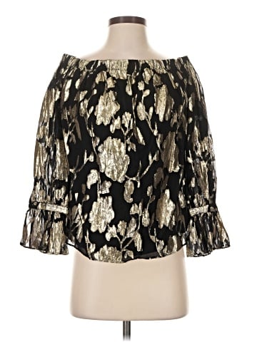Milly 3/4 Sleeve Blouse (view 1)