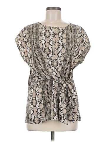 Como Vintage Short Sleeve Blouse (view 1)