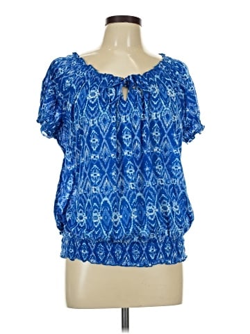 Faded Glory Short Sleeve Blouse (view 1)