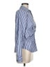 Veronica Beard Stripes Blue Long Sleeve Blouse Size 6 - photo 4