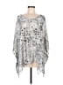 Simply Noelle Silver 3/4 Sleeve Blouse One size - photo 1