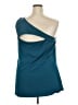 Torrid Teal Tank Top Size 5X Plus (5) - photo 2