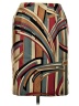 Talbots Graphic Brown Tan Casual Skirt Size 8 (petite) - photo 1