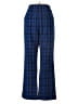 Free People Plaid Blue Casual Pants Size 4 - photo 2