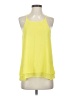 E&M Collection Yellow Sleeveless Blouse Size S - photo 1