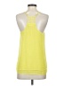 E&M Collection Yellow Sleeveless Blouse Size S - photo 2