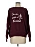 Lou & Grey Graphic Burgundy Sweatshirt Size S - photo 1
