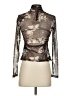 ALLSAINTS Black Long Sleeve Blouse Size 2 - photo 2
