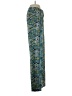 BCBGMAXAZRIA 100% Polyester Print Teal Casual Pants Size XXS - photo 4