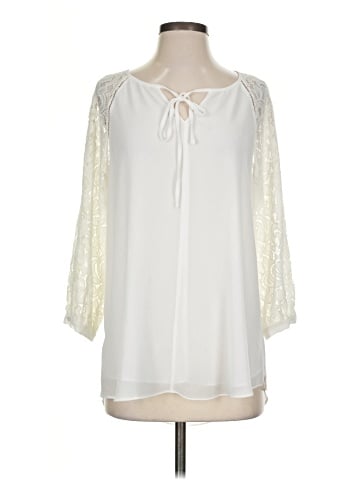 Haute Hippie 3/4 Sleeve Blouse (view 1)