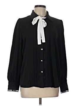 Adrianna Papell Long Sleeve Blouse