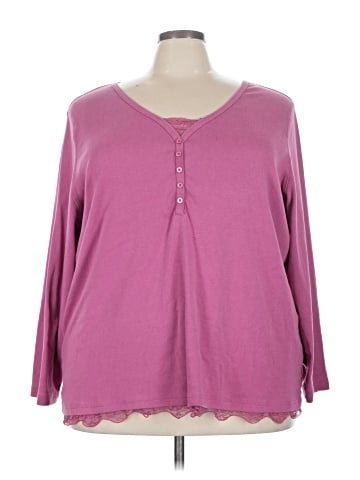 Woman Within 3/4 Sleeve Blouse (view 1)