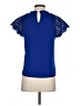 Cable & Gauge Blue Short Sleeve Blouse Size XS - photo 2
