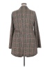 Lularoe Plaid Gray Blazer Size 2X - photo 2