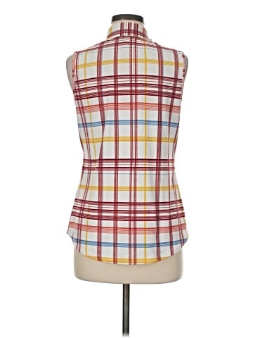 Market and Spruce Sleeveless Button-Down Shirt (view 2)