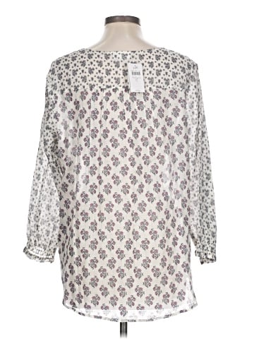 J.Jill 3/4 Sleeve Blouse (view 2)