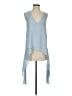 BCBGMAXAZRIA 100% Polyester Blue Sleeveless Blouse Size S - photo 1