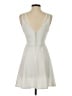 Speechless Solid Ivory Cocktail Dress Size S - photo 2