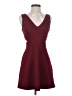 Forever 21 Argyle Burgundy Cocktail Dress Size S - photo 1
