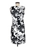 Connected Apparel Graphic White Cocktail Dress Size 8 (petite) - photo 2