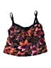 Delta Burke Floral Orange Swimsuit Top Size L (estimated) - photo 1