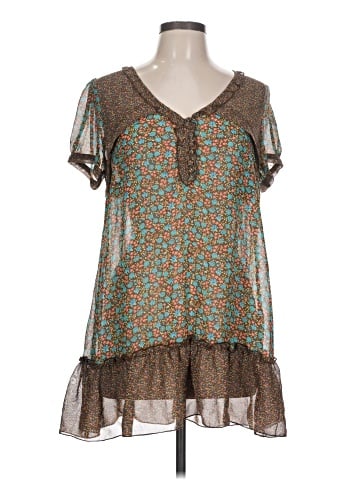 confess Short Sleeve Blouse (view 1)