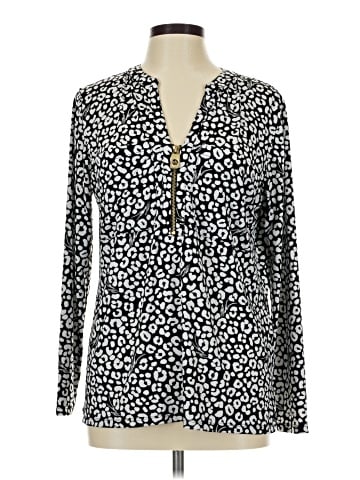 MICHAEL Michael Kors Long Sleeve Blouse (view 1)